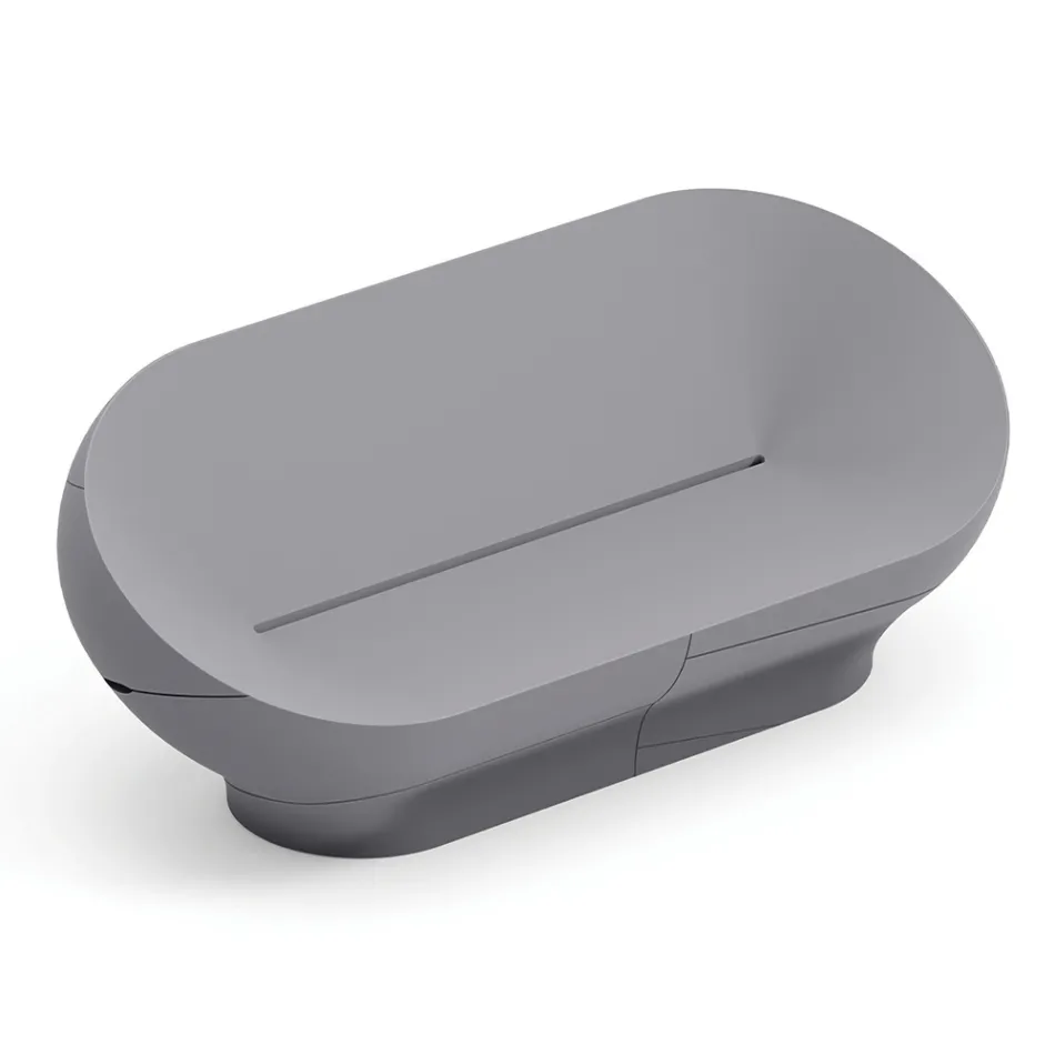 Polyethylene Outdoor Sofa Available in Various Colors - Towel Viadurini