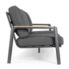 Outdoor Sofa in Fabric with Aluminium Structure, Homemotion - Cara Viadurini