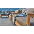 Modern Varaschin Bali outdoor sofa with padded cushions Viadurini