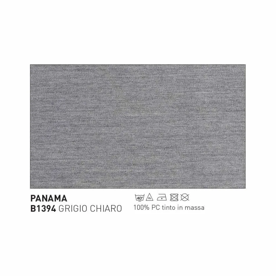 Modern Varaschin Emma outdoor sofa in fabric and metal Viadurini