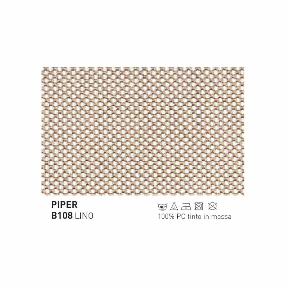 Modern Varaschin Emma outdoor sofa in fabric and metal Viadurini