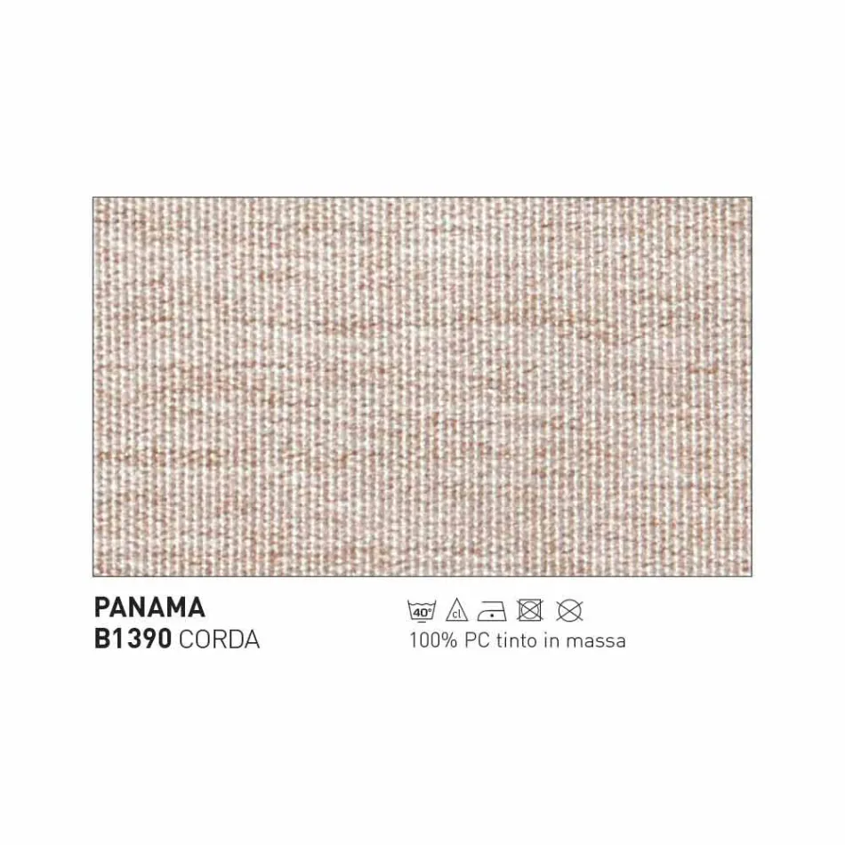 Modern Varaschin Emma outdoor sofa in fabric and metal Viadurini