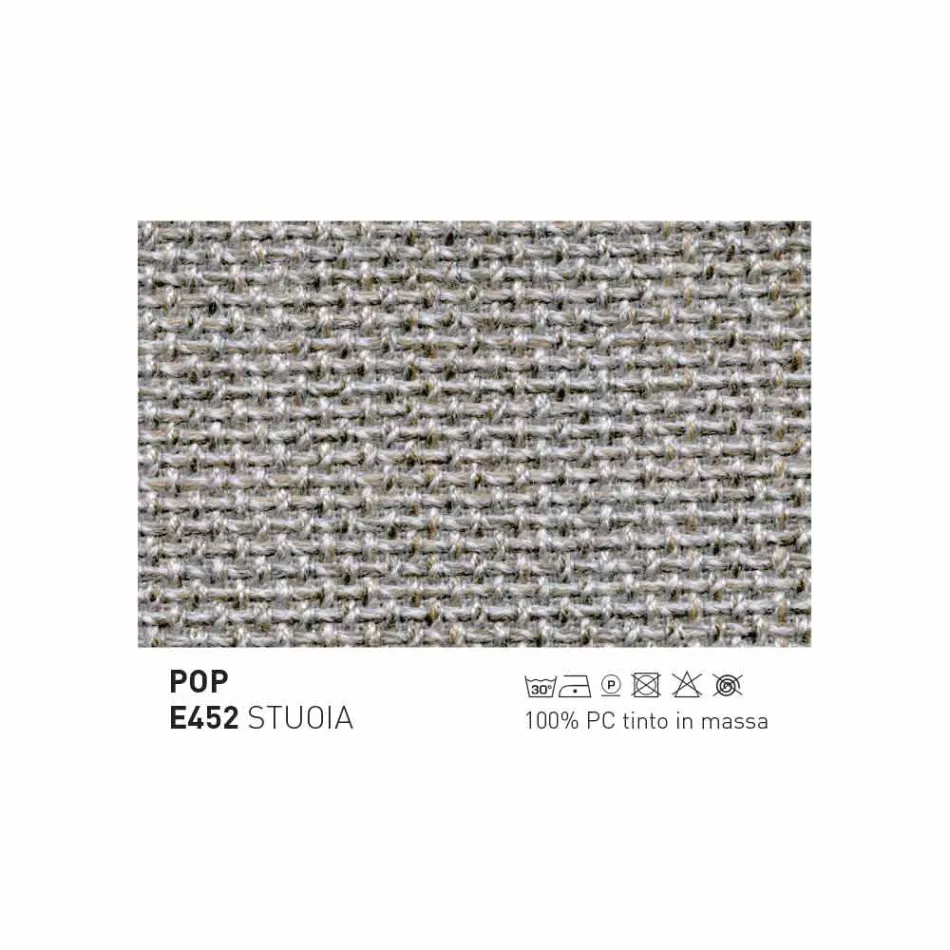 Modern Varaschin Emma outdoor sofa in fabric and metal Viadurini