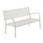 2 Seater Garden Sofa with Steel Structure Made in Italy - Nilda Viadurini