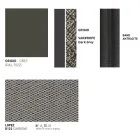 Aluminium Garden Sofa Made in Italy - Emmacross by Varaschin Viadurini