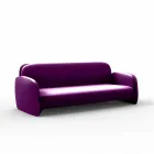 Modern design polyethylene garden sofa Pezzettina by Vondom Viadurini