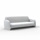 Modern design polyethylene garden sofa Pezzettina by Vondom Viadurini