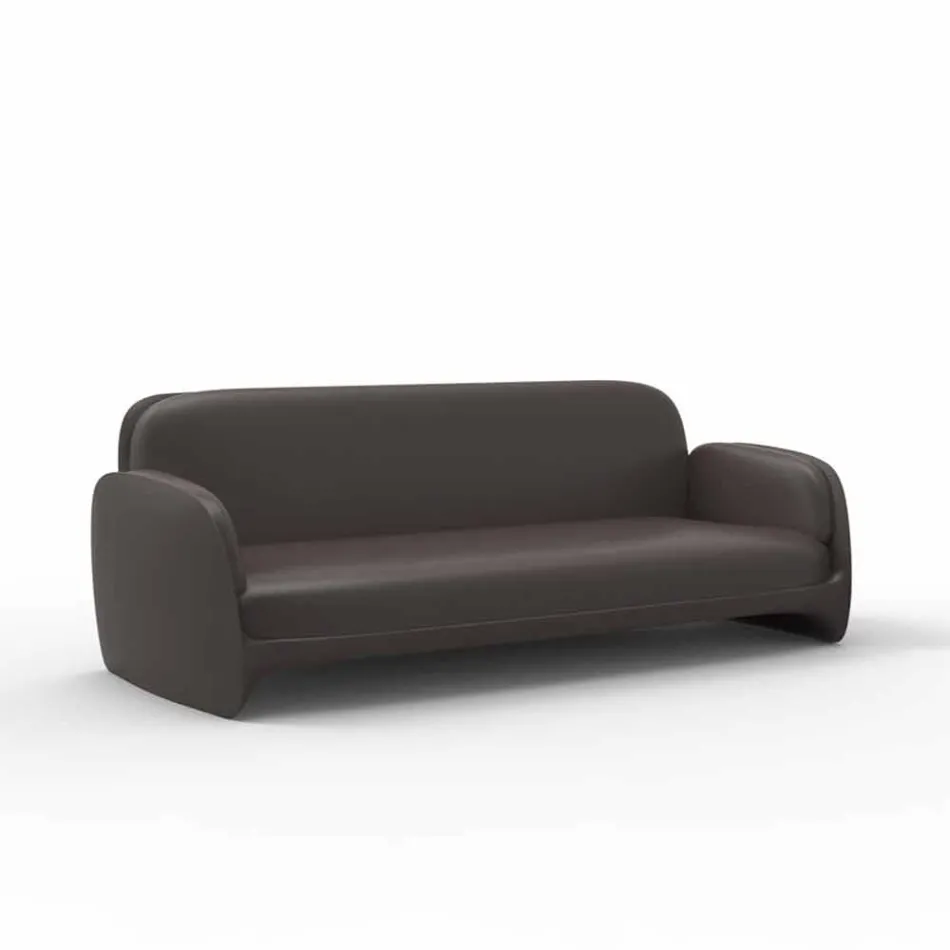 Modern design polyethylene garden sofa Pezzettina by Vondom Viadurini