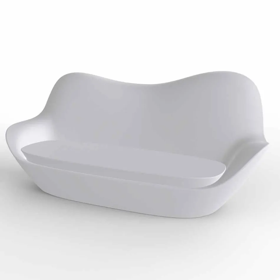 Modern design polyethylene garden sofa Sabinas by Vondom Viadurini