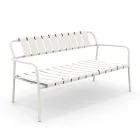 Garden Sofa Made Entirely of Aluminium - Resplendent Viadurini