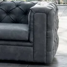 Lounge Sofa with Reclining Headrest Made in Italy - Unleashed Viadurini