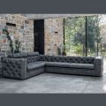 Lounge Sofa with Reclining Headrest Made in Italy - Unleashed