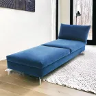 Lounge Sofa with 2 Backrests and 2 Movable Armrests - Precious Viadurini