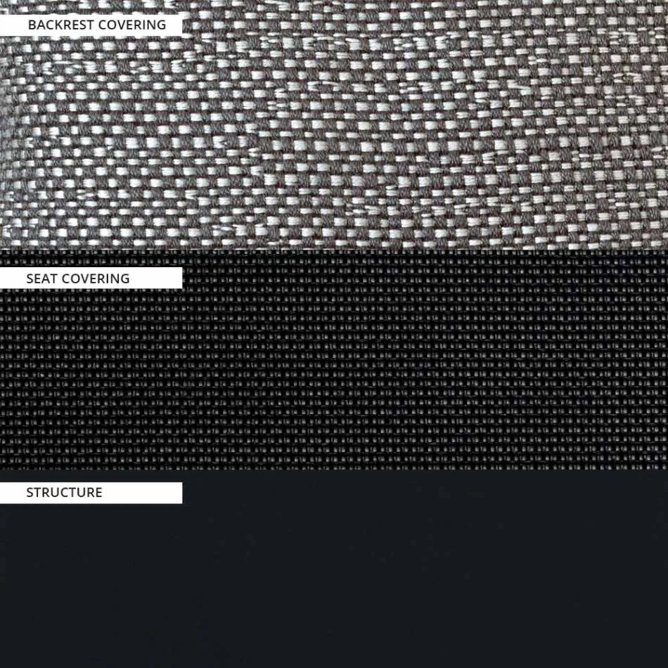 2 seater Outdoor Sofa with Aluminium Structure Made in Italy - Zaika Viadurini