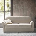 Double Sofa Bed in Design Fabric Made in Italy - Anemone