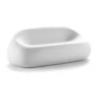 Modern Outdoor Sofa in Polyethylene of Made in Italy Design - Ervin Viadurini