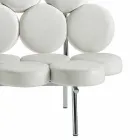 Modern Leather Sofa with Luxury Made in Italy Steel Structure - Arthur Viadurini