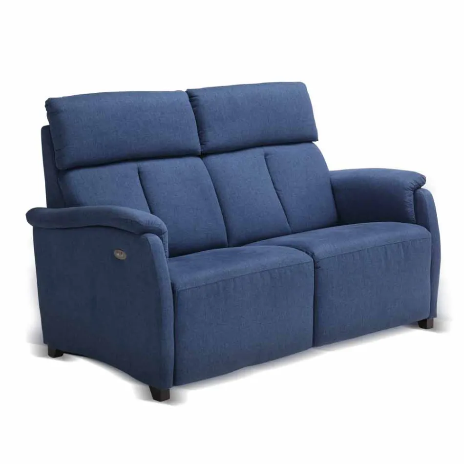 2-seater motorized sofa with 1 electric seat Gelso, modern design Viadurini