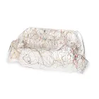 White or Multicolor Plexiglass Sofa Recyclable Inside Outside - Jolly Viadurini