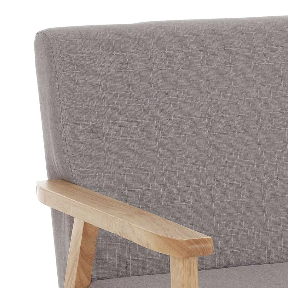 Sofa Made of Solid Pine Wood - Xenon Viadurini