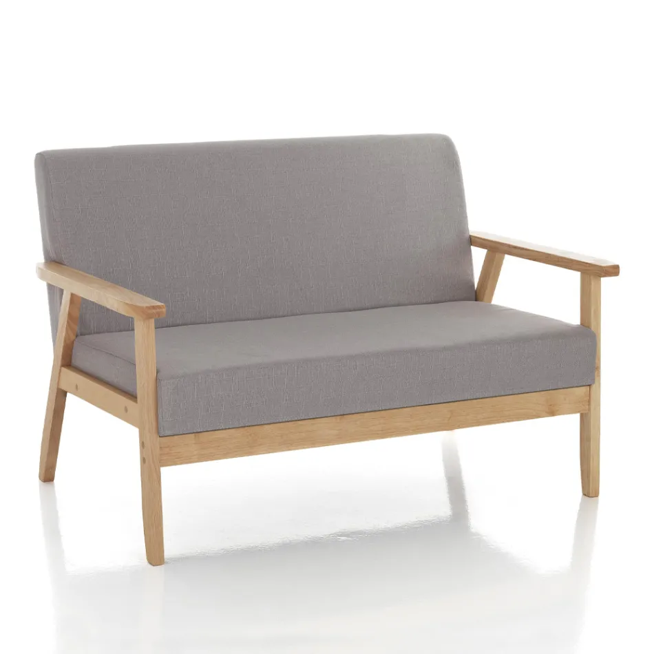Sofa Made of Solid Pine Wood - Xenon Viadurini
