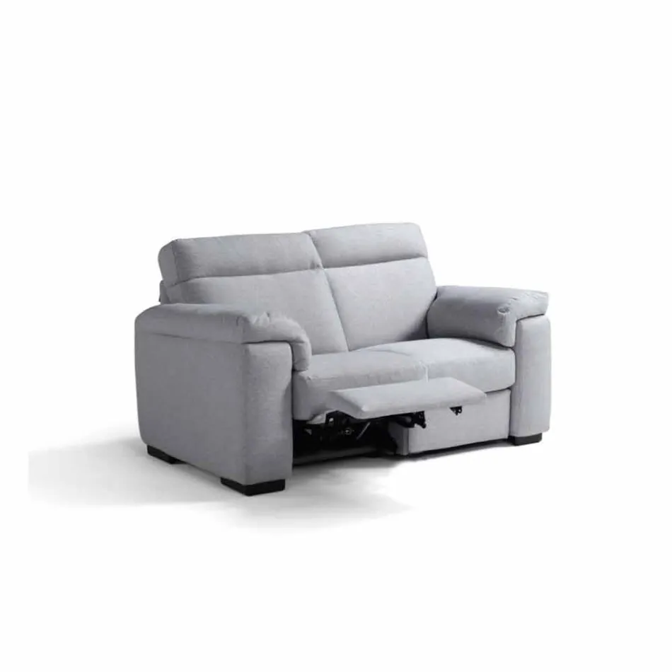 2 seater electric relax sofa, 2 Lilia electric seats, made in Italy Viadurini