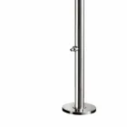 Chromed Stainless Steel Garden Shower with Foot Wash Made in Italy - Marlen Viadurini