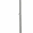 Stainless Steel Outdoor Shower with Timed Tap Made in Italy - Modeo Viadurini