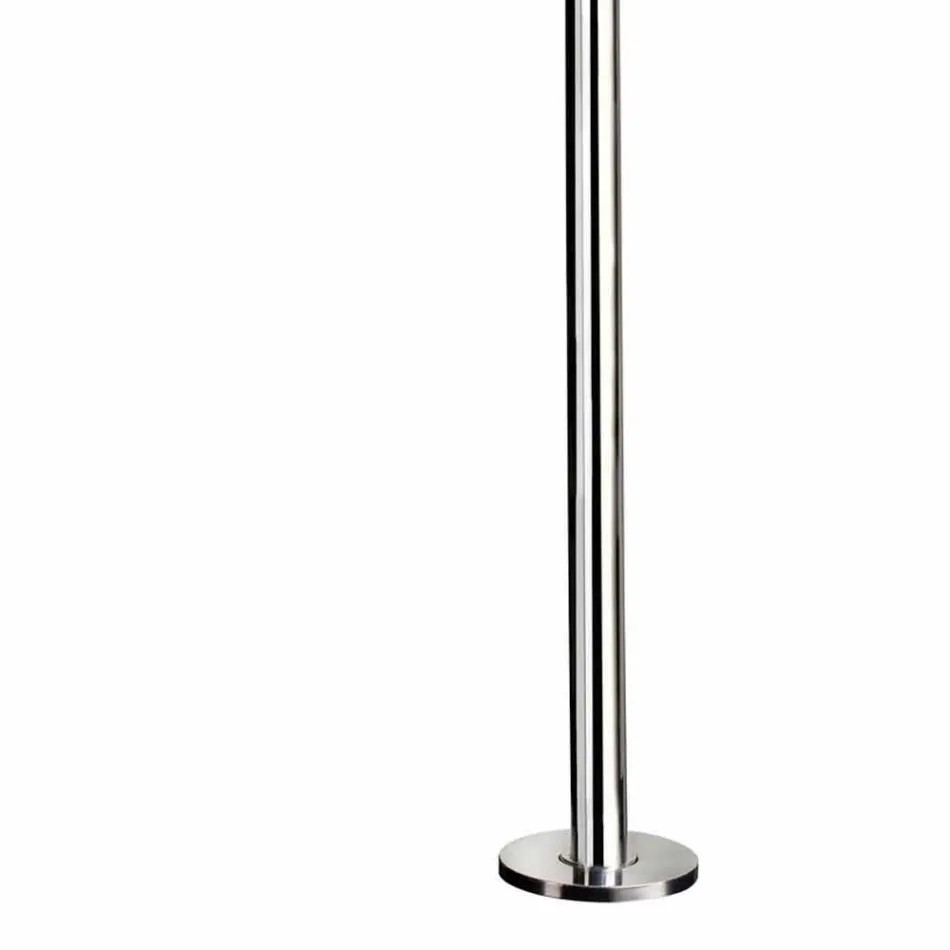 Outdoor Shower in Chromed Stainless Steel with Mixer Made in Italy - Modeo Viadurini