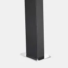 Solar Garden Shower in Steel with Waterfall Jet Made in Italy - Werner Viadurini