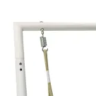 Aluminium Garden Swing and Seat with Water Repellent Cushions - Beach Viadurini