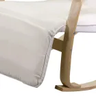 Indoor Swing Made of Birch Wood and Fabric - Abissi Viadurini