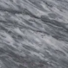 Two Coasters in White and Grey Marble with Cork Made in Italy - Jessa Viadurini