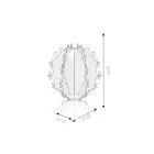 Decorative Element in Plexiglass in the Shape of a Cactus Made in Italy - Woody Viadurini