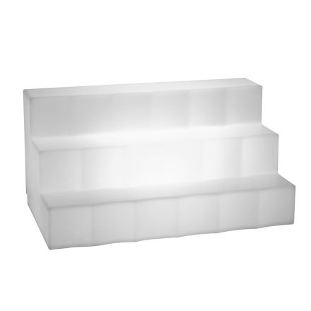 Bottle Exhibitor with Three Steps Made in Italy - Capo Viadurini