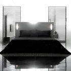 Linen Pillowcase with Poema Lace and Butter or Black Laces Made in Italy - Masone Viadurini