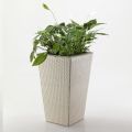 Outdoor Flower Pot Holder in Hand Woven Polyrattan - Experia