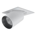 Led Projector Indoor Recessed Ceiling Light in Aluminium - Etruscan