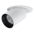Led Projector Adjustable Indoor Ceiling Light in Aluminium - Etruscan