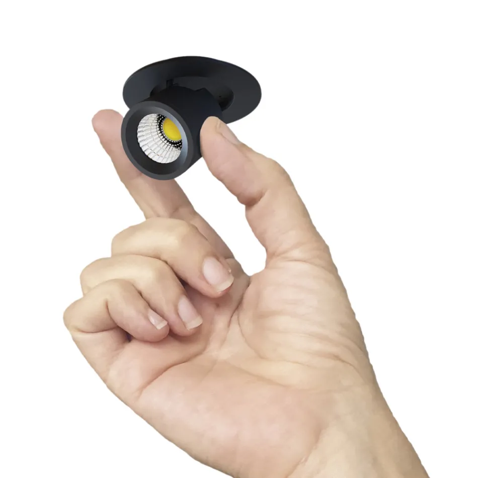 Photoprojector Adjustable Led Ceiling Light in Aluminium 4 Pieces - Etruscan Viadurini