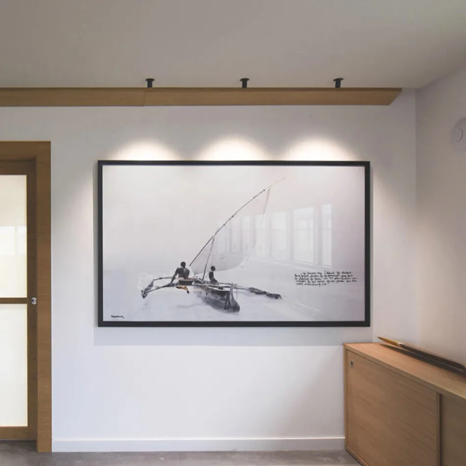 Photoprojector Adjustable Led Ceiling Light in Aluminium 4 Pieces - Etruscan Viadurini