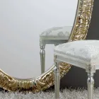 Life large oval floor / wall mirror, 114x190 cm Viadurini