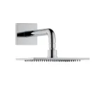 Shower Group Showerhead and Sliding Rail Round or Square Rosette - Erkole Viadurini