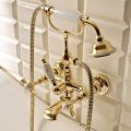 Vintage-Style Brass Bathtub Set Made in Italy – Katerina