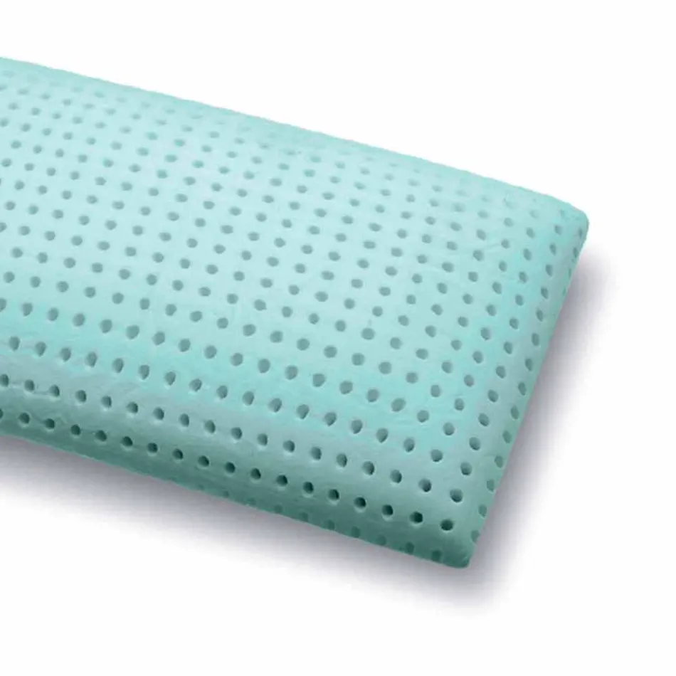Pillow in Memory Aloe Feel Perforated 15 cm high Made in Italy - Limoges Viadurini