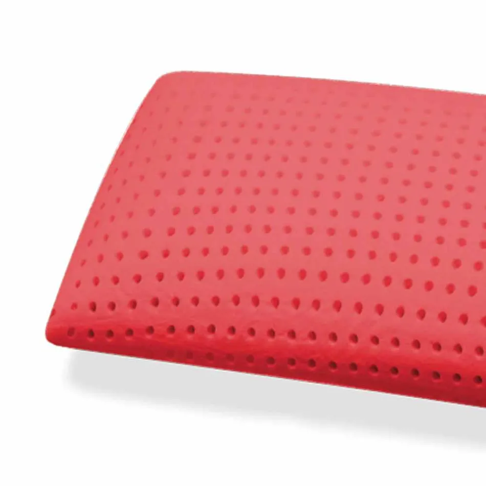 Pillow in Perforated Memory Ginseng 15 cm high Made in Italy - Calais Viadurini