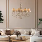 Made in Italy glass and metal lighting for creating elegant spaces – Draco Viadurini