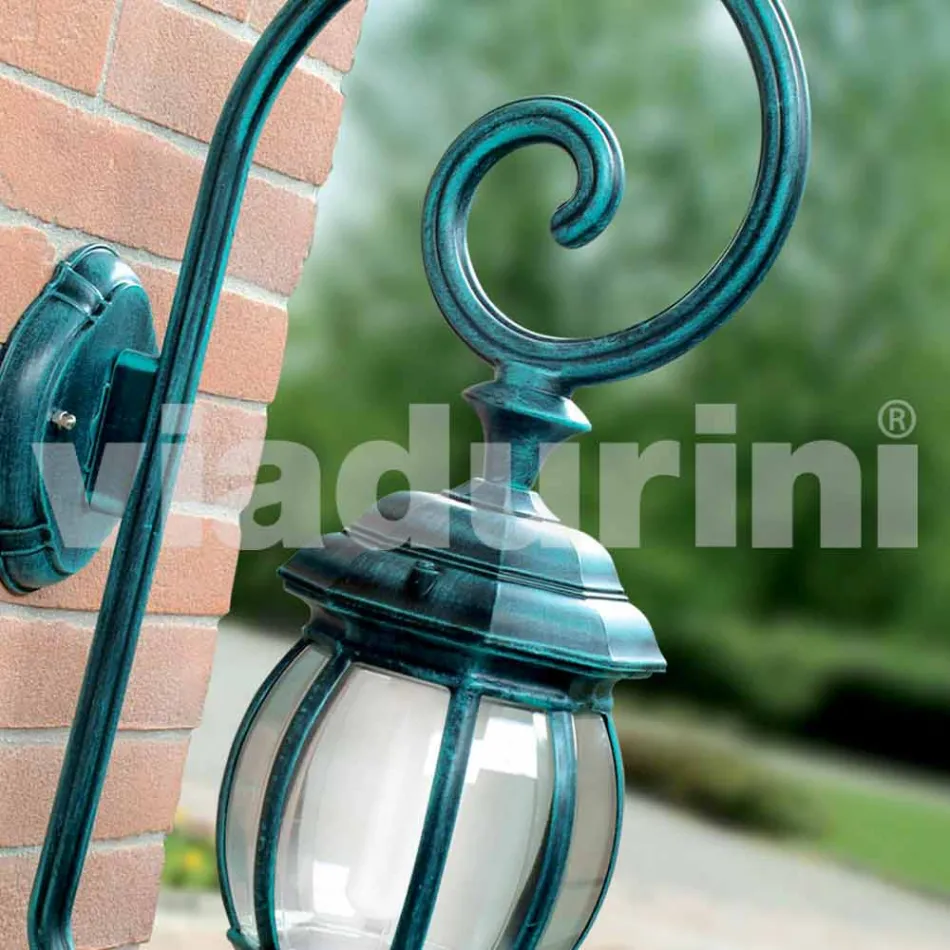 Outdoor wall lamp in die-cast aluminium made in Italy, Anika Viadurini