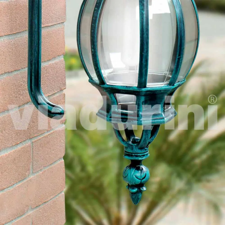 Outdoor wall lamp in die-cast aluminium made in Italy, Anika Viadurini