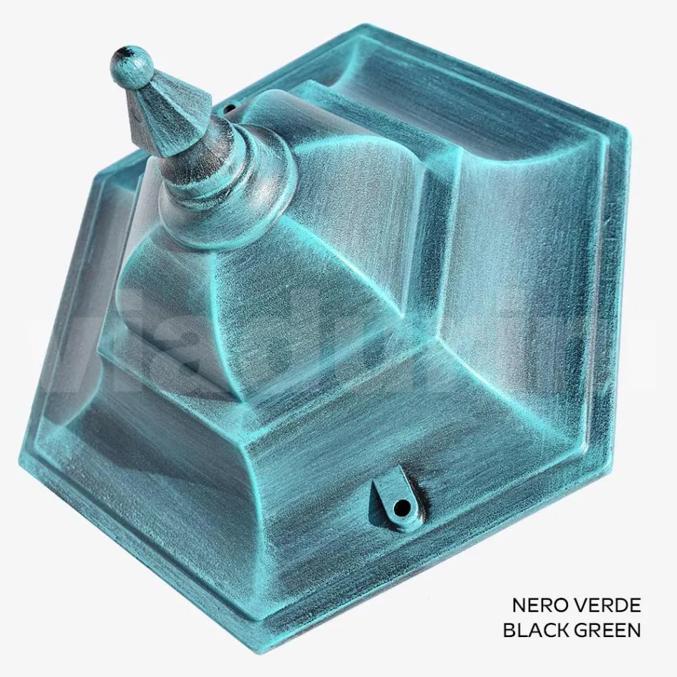 Garden Wall Lamp in Die-Cast Aluminium Made in Italy - Pinako Viadurini